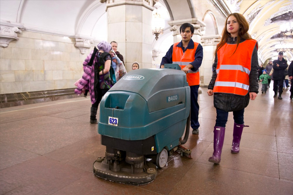 Уборка объектов инфраструктуры