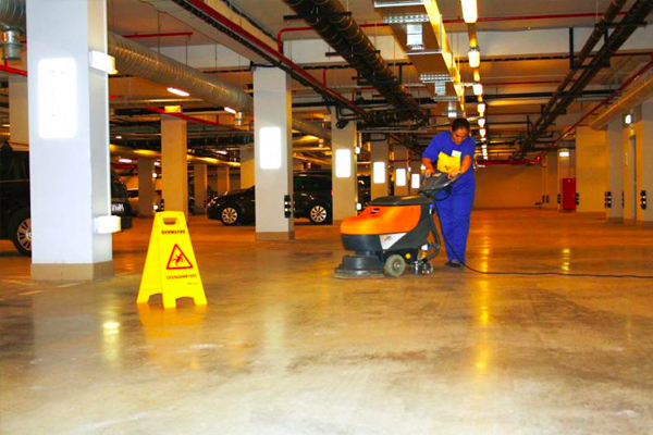 Уборка паркинга