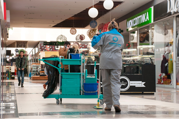 Уборка торговых центров